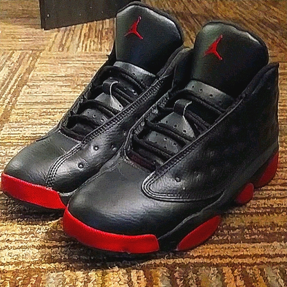 SIZE 7~JORDAN RETRO 13~(Dirty Bred)~ - Picture 2 of 4
